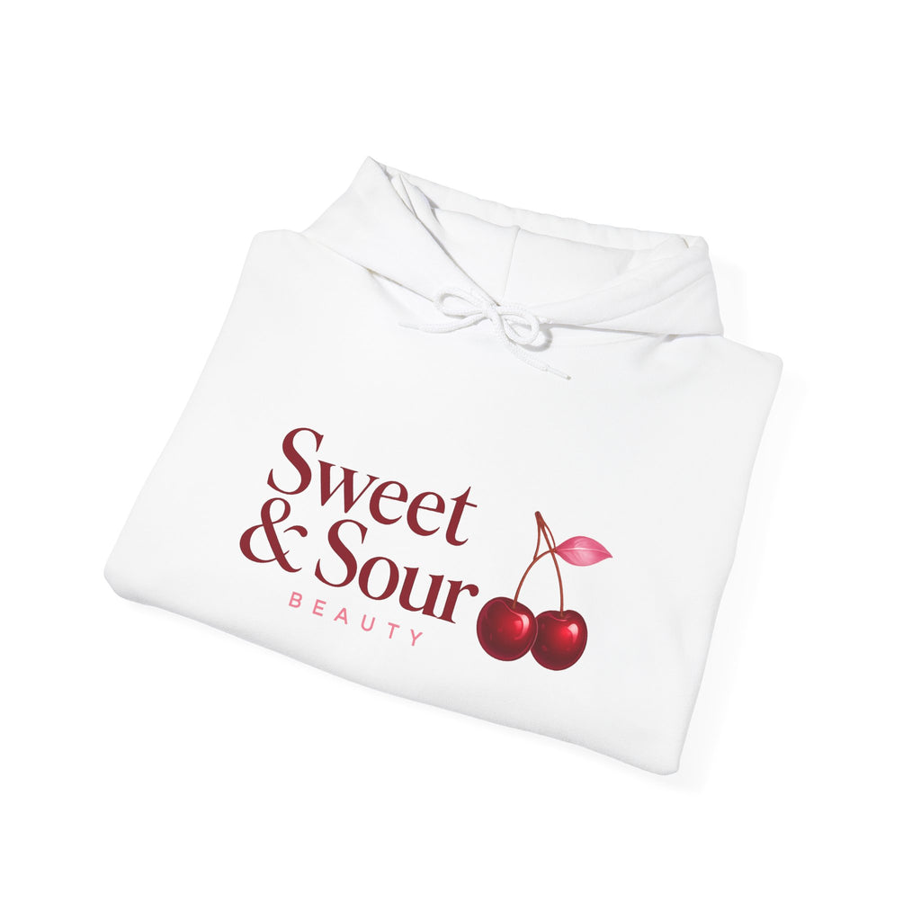 Sweet & Sour Hoodie — Cute Kawaii Cherry Graphic Sweatshirt