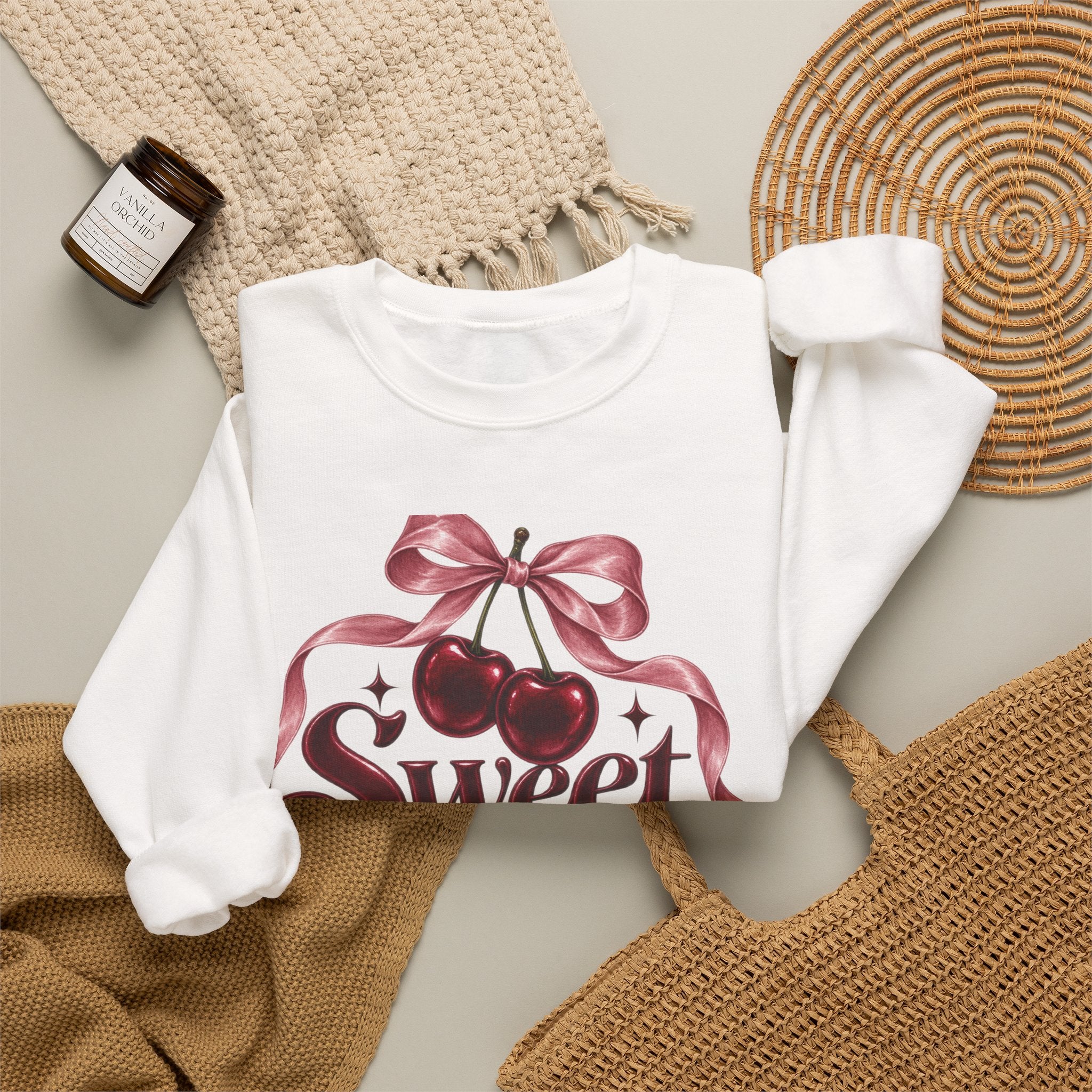 Sweet & Sour Cherry Crewneck Sweatshirt