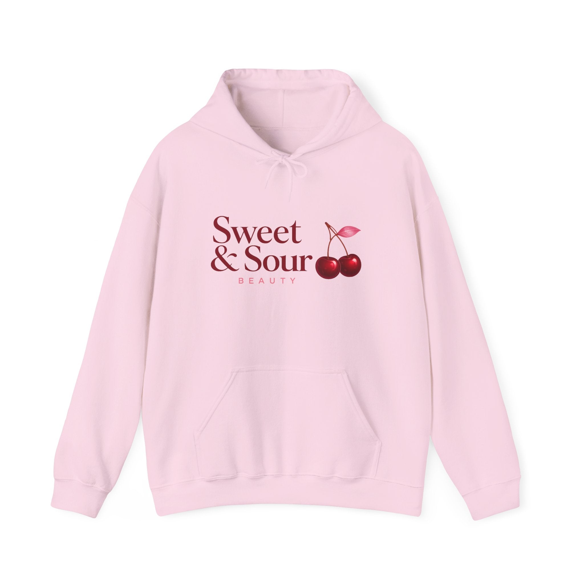 Sweet & Sour Hoodie — Cute Kawaii Cherry Graphic Sweatshirt