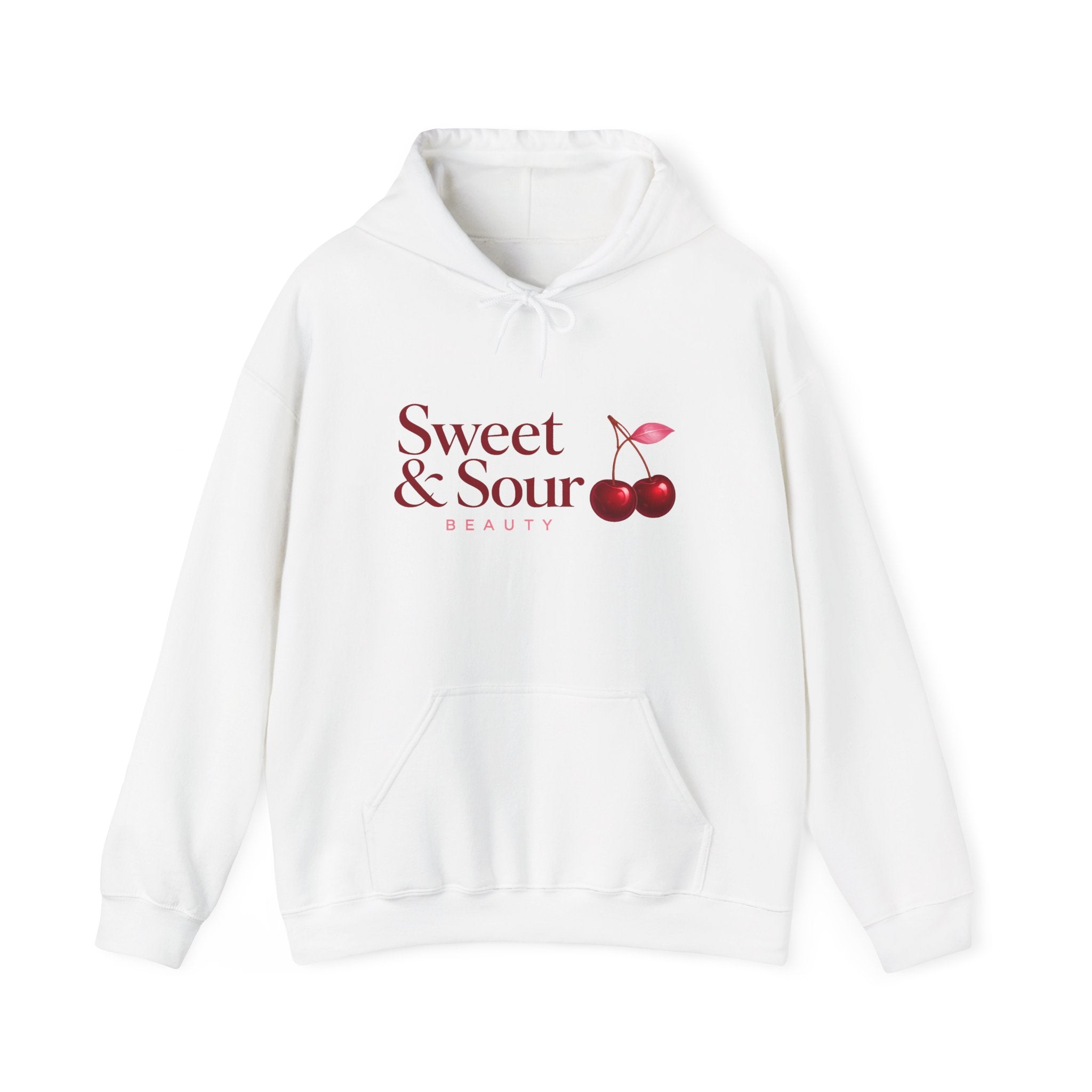 Sweet & Sour Hoodie — Cute Kawaii Cherry Graphic Sweatshirt