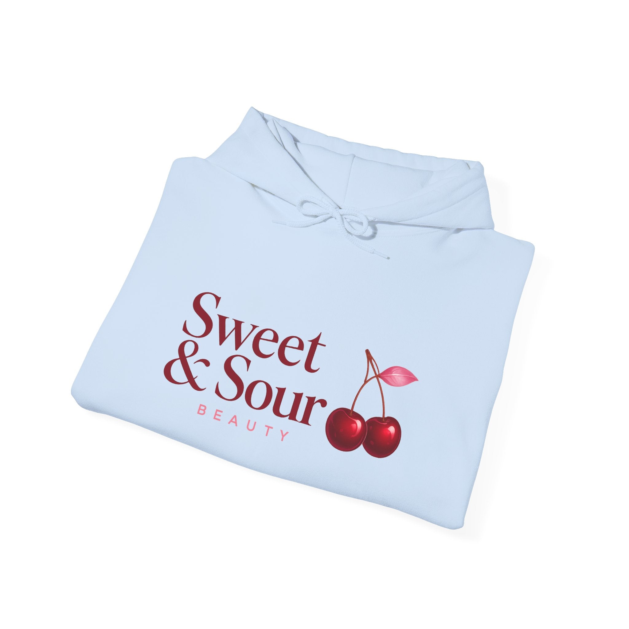 Sweet & Sour Hoodie — Cute Kawaii Cherry Graphic Sweatshirt