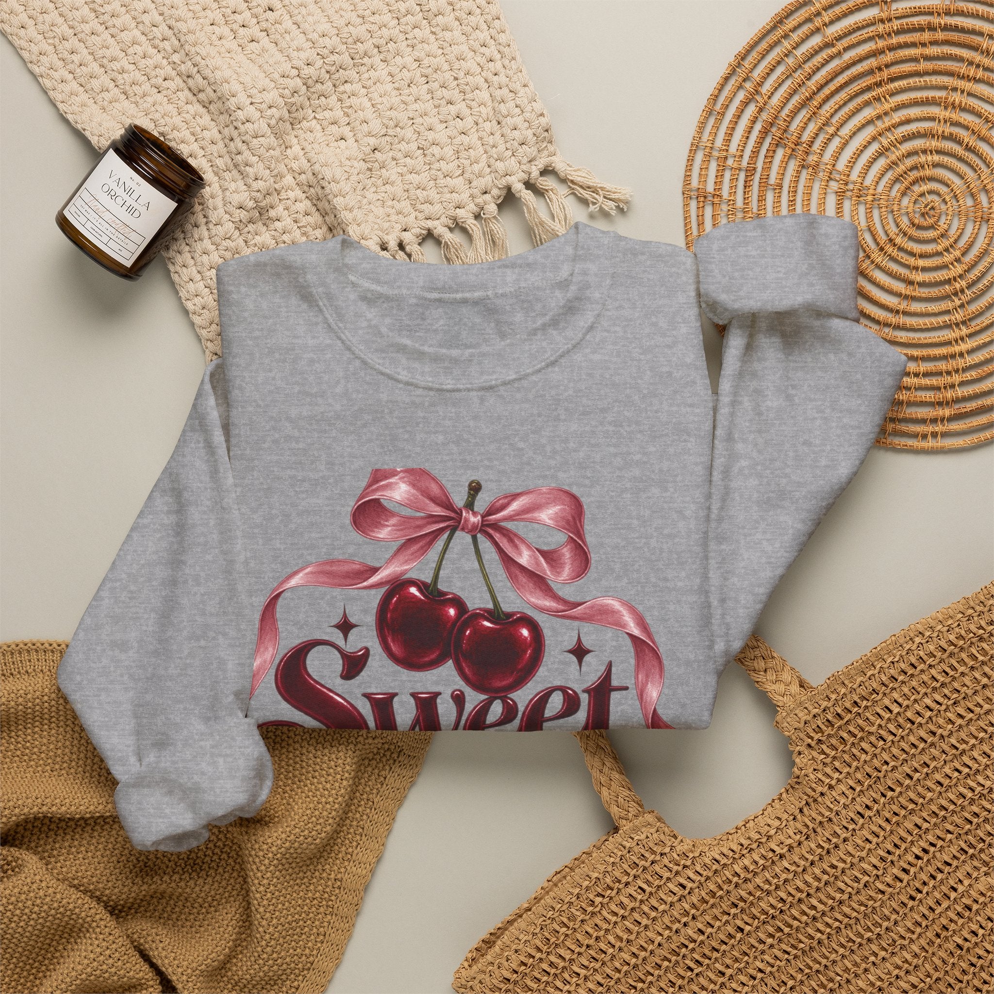 Sweet & Sour Cherry Crewneck Sweatshirt